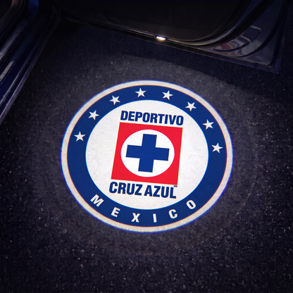 Proyector para carro de equipo de futbol