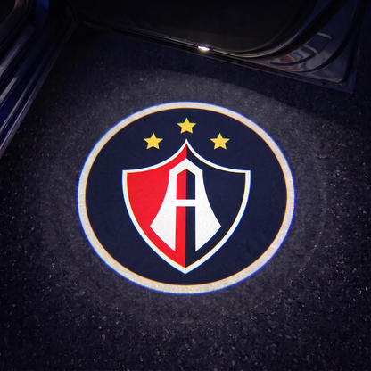 Proyector para carro de equipo de futbol